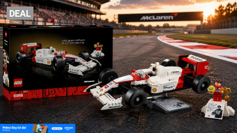 Nur 0,076 Euro / Teil - Zum Prime Day gibt's den Lego Icons McLaren MP4/4 von Ayrton Senna zum Bestpreis