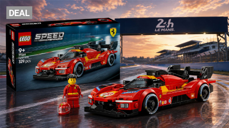 Zu den 24-h-Rennen von Le Mans zum Bestpreis | Ferrari-Seriensieger von Lego im Amazon-Angebot