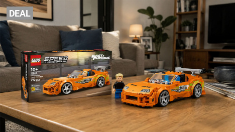 Rund um den Prime Day nur 0,079 Euro pro Teil | Lego Toyota Supra aus The Fast & the Furious zum Amazon-Tiefstpreis