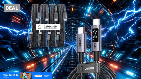 Im Prime-Day-Angebot: Nicht mal 1,50 Euro / USB-Ladekabel für Switch 2, PS5-Controller und Co.