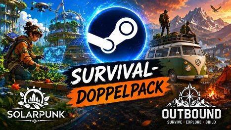 Steam verkauft Solarpunk und Outbound als günstiges Survival-Bundle