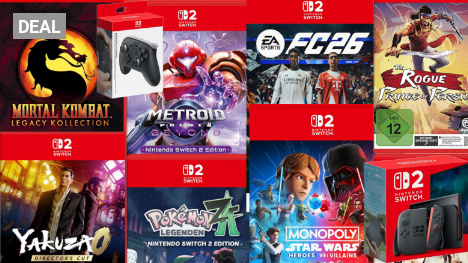 Switch 2: Spiele ab 26 Euro bei Amazon - auch Konsole und Zubehör günstiger