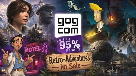 GOG-Sale: Retro-Adventures bis zu 95 % reduziert
