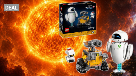Lego trifft Disney, nun günstiger bei Amazon: WALL-E und EVE aus Klemmbausteinen