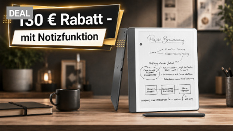 Kindle Scribe jetzt 130 € günstiger: Lesen, schreiben und PDFs markieren auf einem Gerät