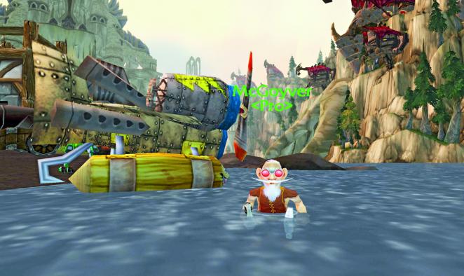 McGoyver, ein wahrer Pro. Auch in WoW.