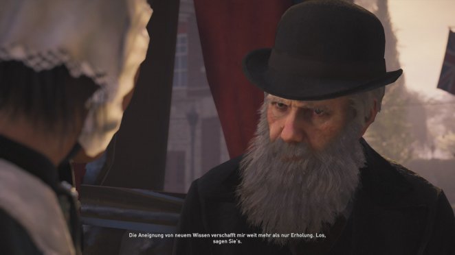 Habt ihr Darwin geholfen, verlässt er die Stadt.