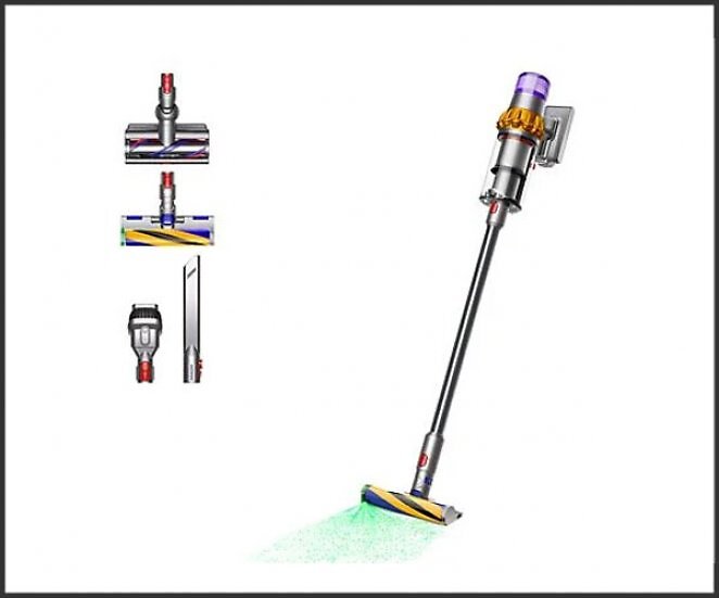 DYSON V15 DETECT ABSOLUTE (2023) Stielsauger, Akkubetrieb, 660 Watt