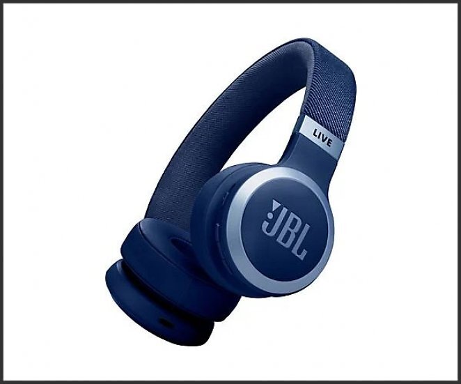 JBL Live 670NC, On-ear Kopfhörer Blau