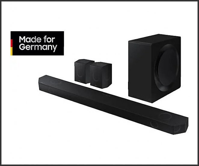 SAMSUNG HW-Q995GD/ZG, Soundbar, Graphit Schwarz