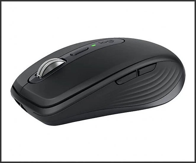 LOGITECH MX Anywhere 3S Compact kabellose bluetooth Maus, Graphite