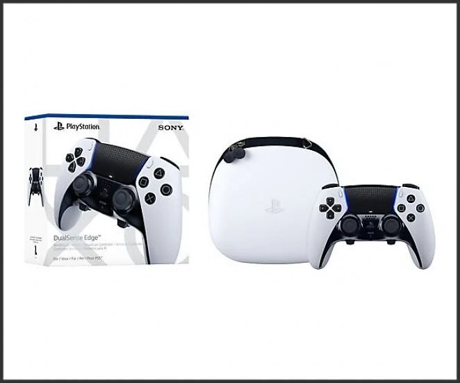 SONY 9443995 DualSense Edge Wireless Controller Weiß für PlayStation 5, MAC, Android, iOS