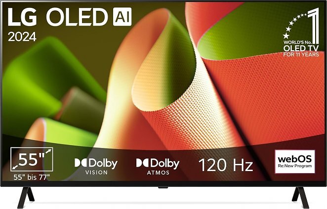 LG OLED55B49LA OLED TV (Flat, 55 Zoll / 139 cm)