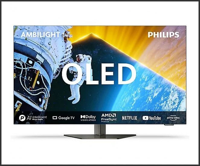 PHILIPS 42OLED809 OLED 4K Ambilight TV (Flat, 42 Zoll / 106 cm, OLED 4K, SMART TV, Ambilight)