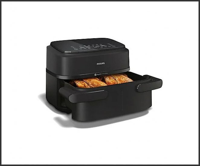 PHILIPS NA150/00 Airfryer 1000 Series Flexible Basket 7.1L Kapazität Heißluftfritteuse