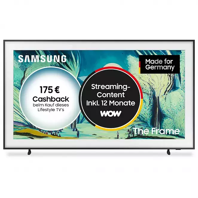 Samsung GQ65LS03F The Frame 4K TV (65 Zoll / 163 cm) (mit 175€ Cashback!)