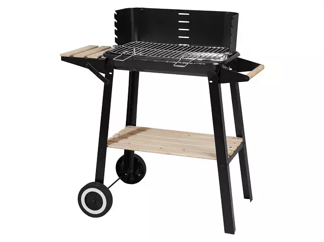 Grillwagen Kansas, mit Windschutzblende