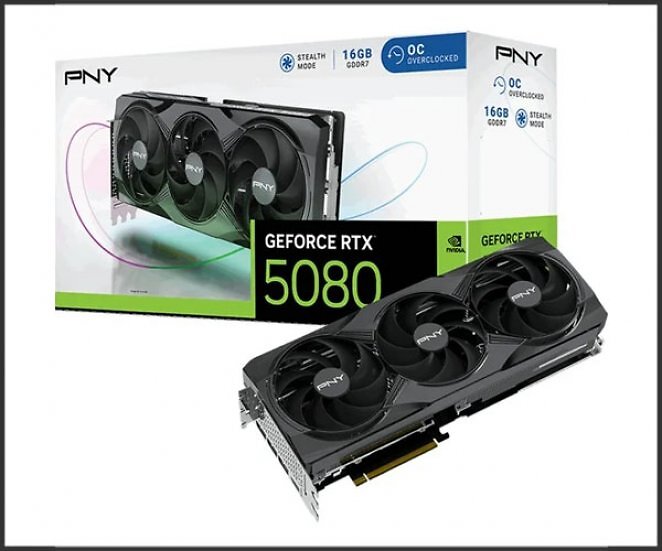PNY GeForce RTX 5080 OC, Grafikkarte