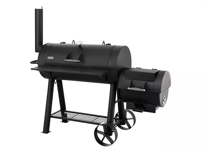 Smoker Milwaukee, mit 2 emaillierten Grillrosten