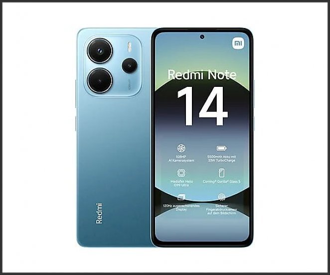 XIAOMI Redmi Note 14 128 GB Ocean Blue Dual SIM