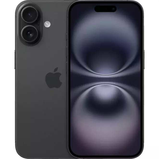 Apple iPhone 16, 128 GB, Schwarz, Dual SIM