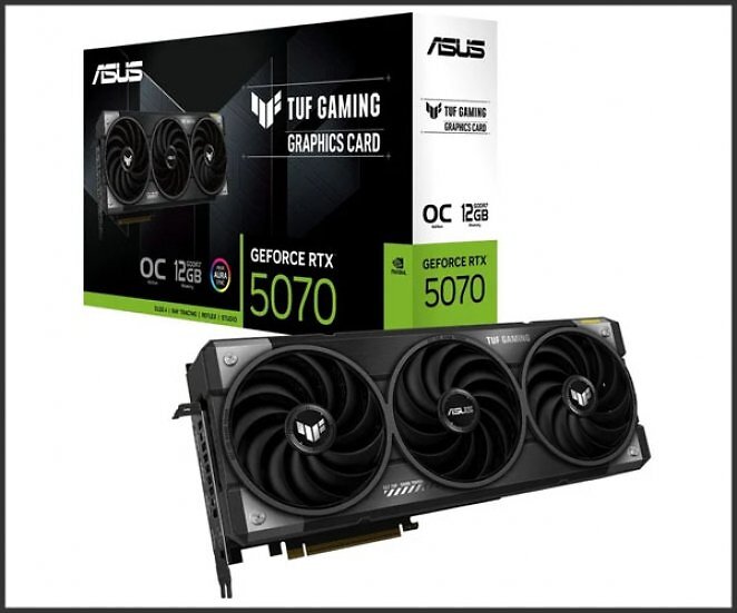 ASUS GeForce RTX 5070 TUF GAMING OC, Grafikkarte