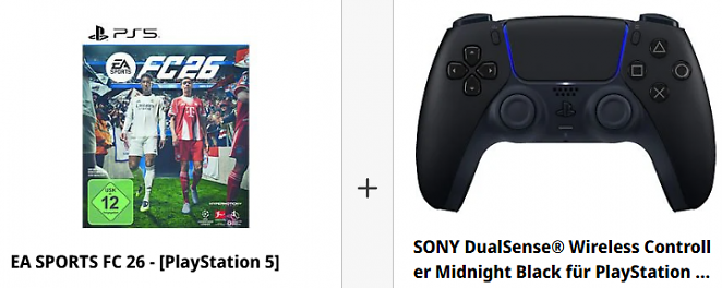 EA Sports FC 26 + Dualsense-Controller