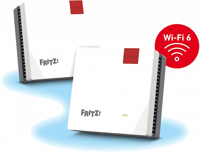 FritzMesh Set 1600 2er-Set, WLAN Mesh-System 3000 Mbit/s