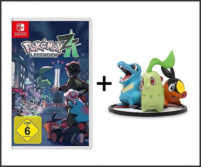 Pokémon Legenden: Z-A + Figuren - [Nintendo Switch]