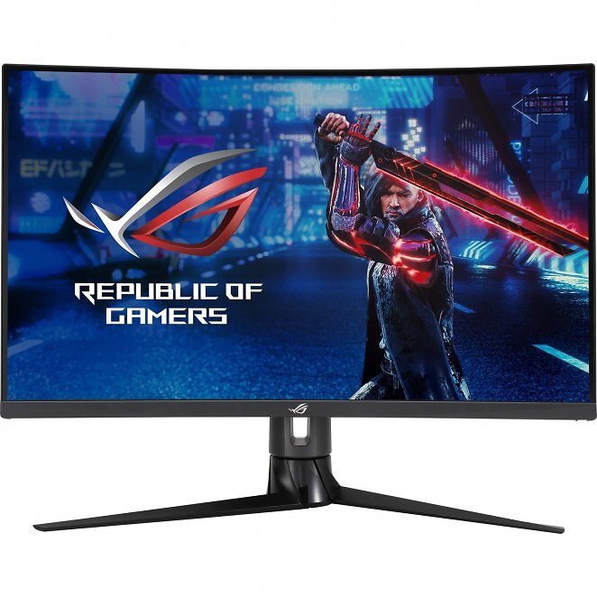 ASUS ROG Strix XG32VC, Gaming-Monitor(80 cm (32 Zoll), schwarz, WQHD, VA, Adaptive-Sync, VESA DisplayHDR 400, 170Hz Panel)