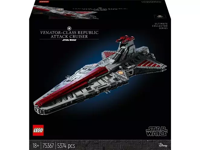 LEGO Star Wars 75367 Republikanischer Angriffskreuzer der Venator-Klasse