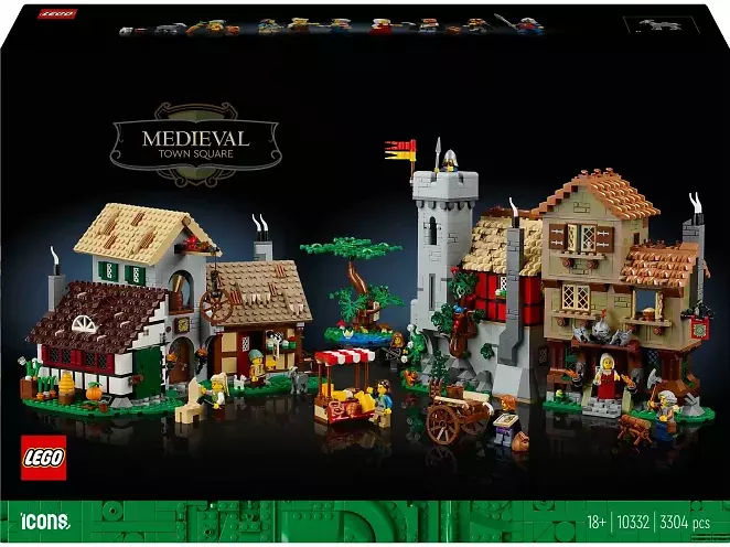 LEGO Icons 10332 Mittelalterlicher Stadtplatz