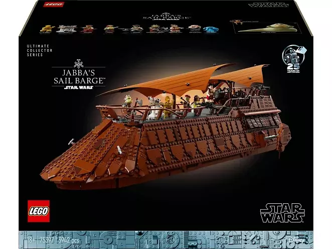 LEGO Star Wars 75397 Jabbas Segelbarke