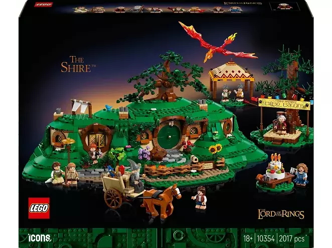 LEGO Icons 10354 Der Herr der Ringe: Das Auenland