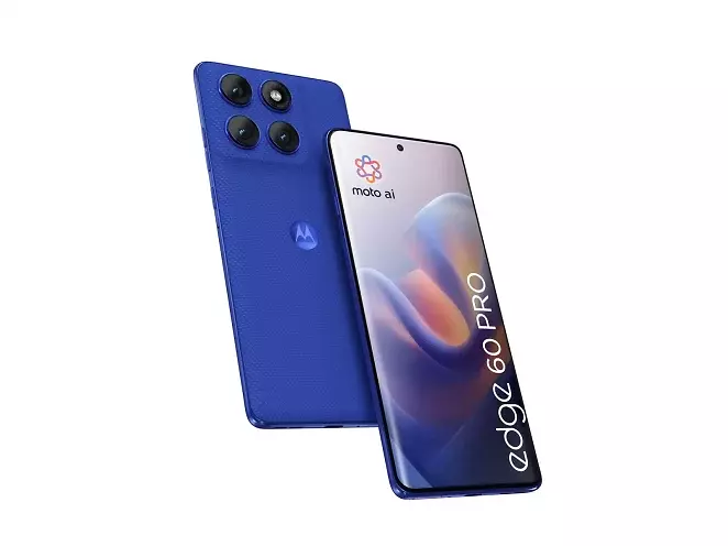 Motorola Edge 60 Pro 512GB/12GB - Dazzling Blue
