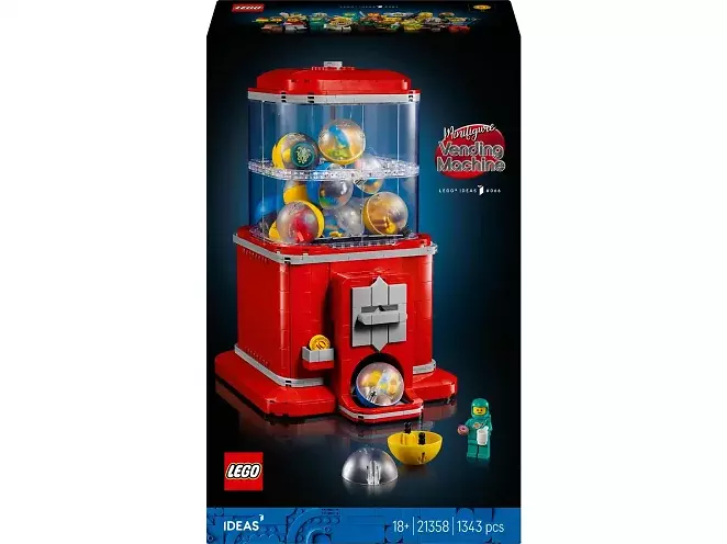 LEGO Ideas 21358 Kaugummiautomat mit Minifiguren