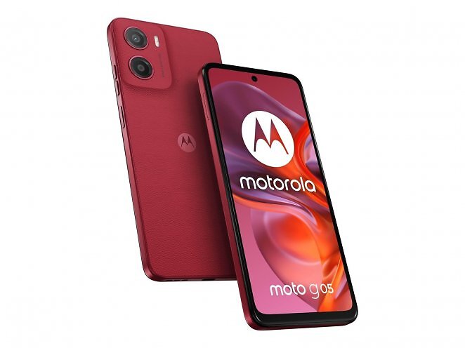 Motorola Moto G05 128GB/4GB - Plum Red
