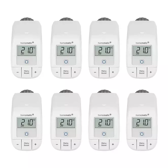 Homematic IP Heizkörperthermostat Basic 8er-Set