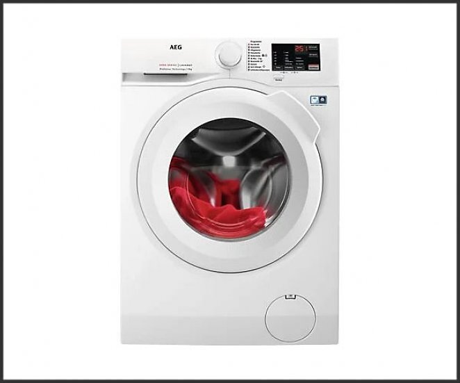AEG L6FBF56490 Serie 6000 ProSense® mit Mengenautomatik Waschmaschine (9 kg, 1351 U/Min., A)