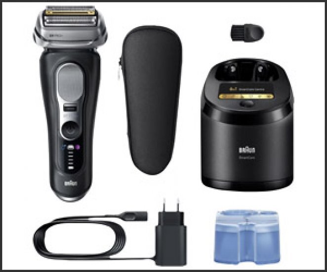 Braun Series 9 Pro+ 9660CC Schwarz