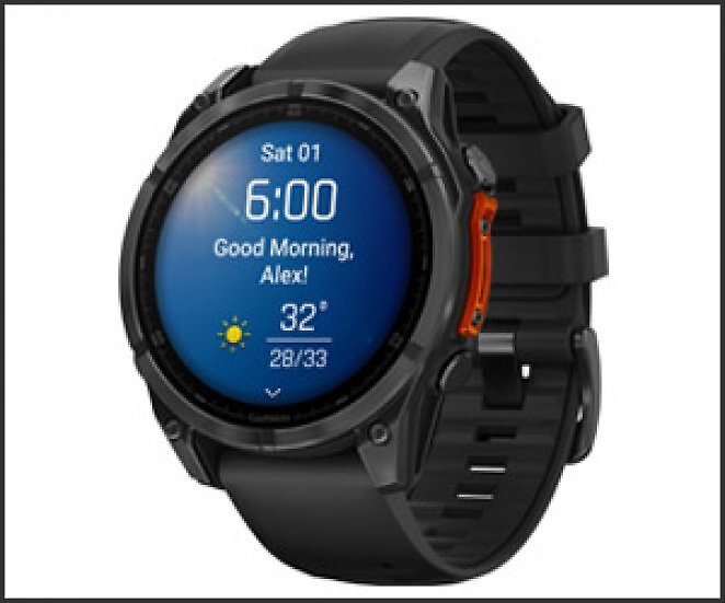 Garmin Fenix 8 Schwarz 47 mm