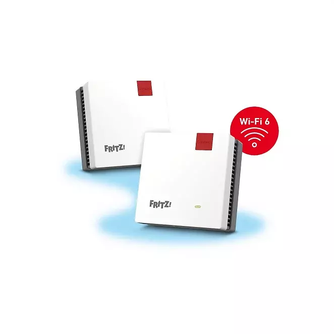 Fritz Mesh Set 1600 2er-Set, WLAN Mesh-System 3000 Mbit/s