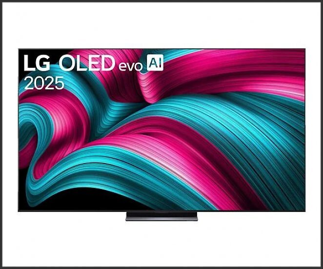 LG OLED55C57LA OLED evo TV (Flat, 55 Zoll / 139 cm, OLED 4K, SMART TV)