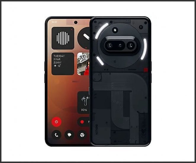 NOTHING Phone (3a) Pro 256 GB Schwarz Dual SIM