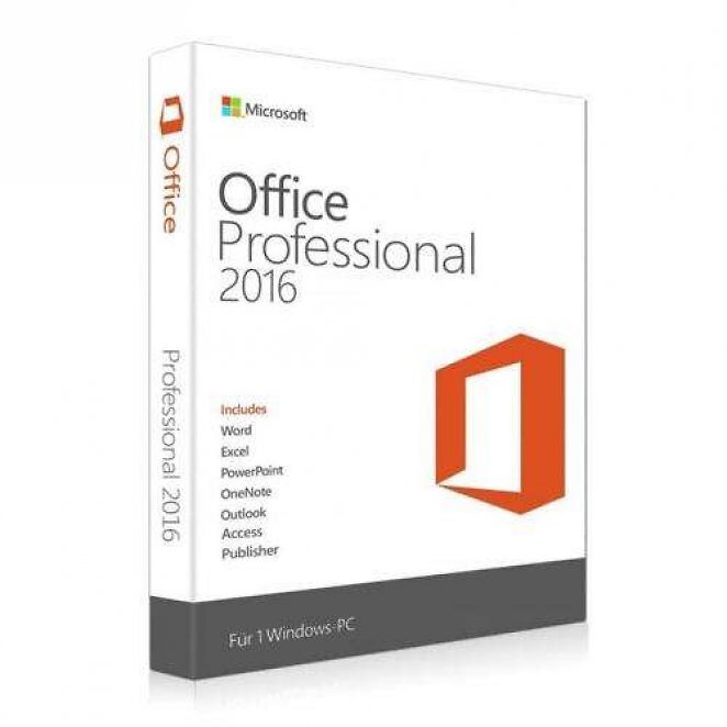 Microsoft Office 2016 Professional