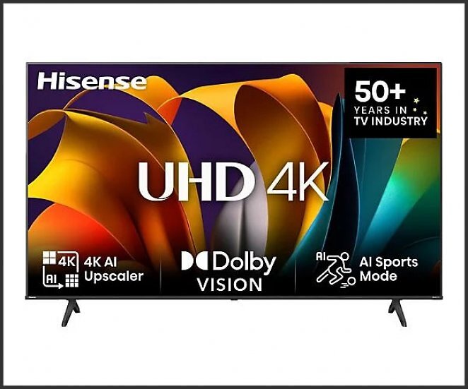 HISENSE 65A6N LED TV (Flat, 65 Zoll / 164 cm, UHD 4K, SMART TV)