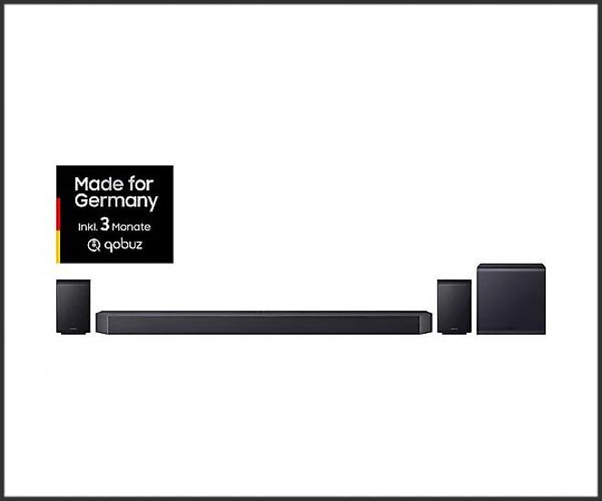 SAMSUNG HW-Q935GF/ZG, Soundbar, Titan Schwarz