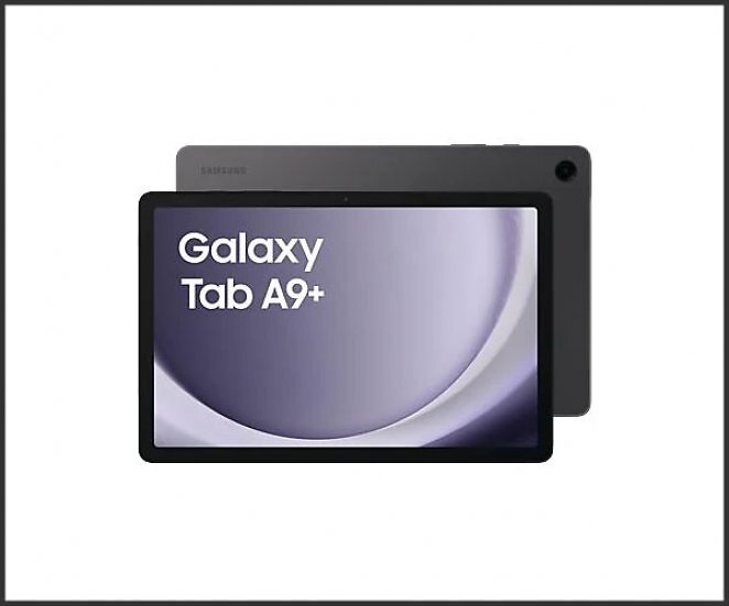 SAMSUNG Galaxy Tab A9+, Wi-Fi, Tablet, 128 GB, 11 Zoll, Graphite