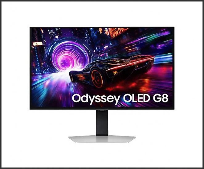 SAMSUNG Odyssey OLED G81SF 27 Zoll OLED 4K Gaming Monitor 0,03 ms Reaktionszeit 240 Hz
