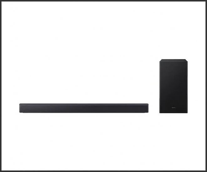 SAMSUNG HW-B460GF/ZG, Soundbar, Titan Schwarz